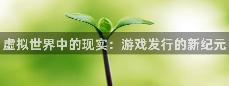 db电竞官网客服电话号码：虚拟世界中的现实：游戏发行的新纪元